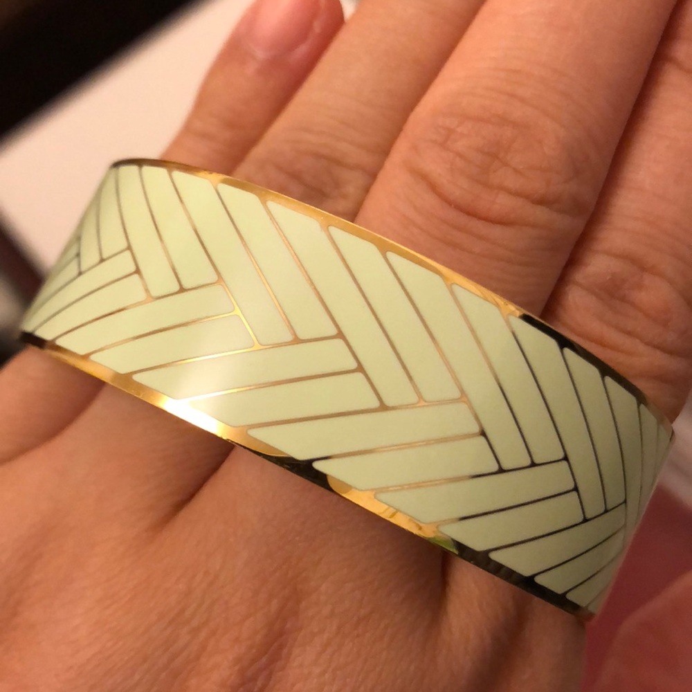 J. Crew Printed Thick Bangle